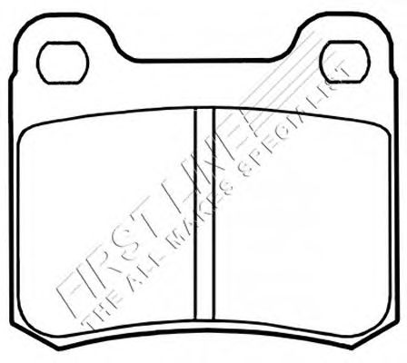 Brake Pad Set, disc brake FBP1519