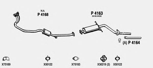 Exhaust System NI032