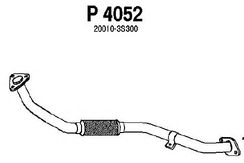 Exhaust Pipe P4052