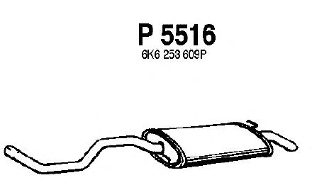Silenciador posterior P5516
