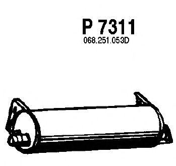 Silenciador posterior P7311