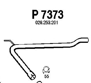 Exhaust Pipe P7373