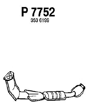 Eksosrør P7752