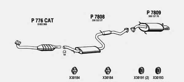 Exhaust System VO605