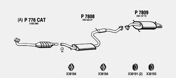 Exhaust System VO607