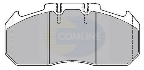 Комплект тормозных колодок, дисковый тормоз CBP9058MK