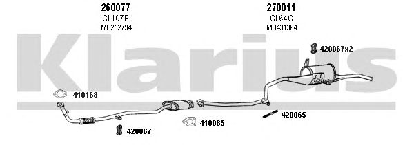 Exhaust System 210099E
