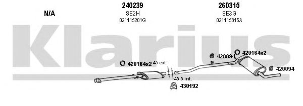 Exhaust System 790019E