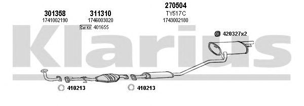 Exhaust System 900343E