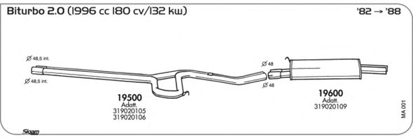 Exhaust System MA001