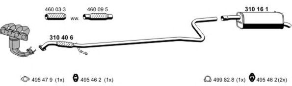 Exhaust System 150059