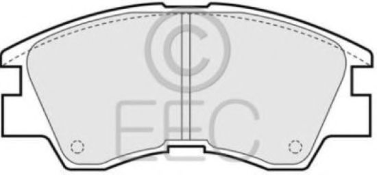 Комплект тормозных колодок, дисковый тормоз BRP0602
