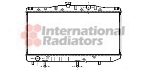 Radiator, engine cooling 53002048
