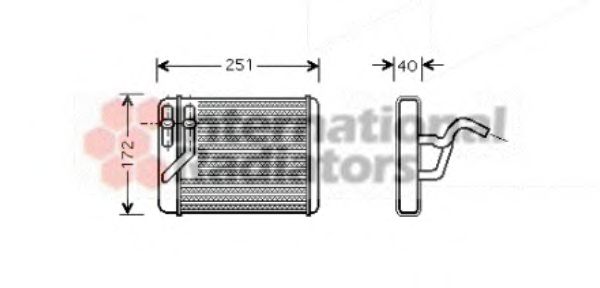 Radiador de calefacción 82006120