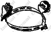 Holder, exhaust system 254-918