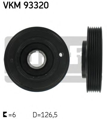 Ременный шкив, коленчатый вал VKM 93320