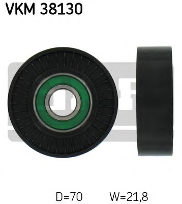 Deflection/Guide Pulley, v-ribbed belt VKM 38130