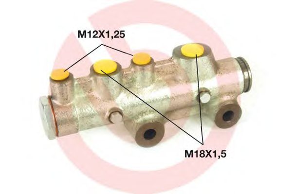 Maître-cylindre de frein M A6 005