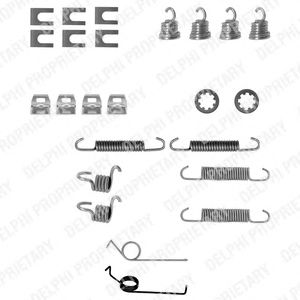 Accessory Kit, brake shoes LY1007