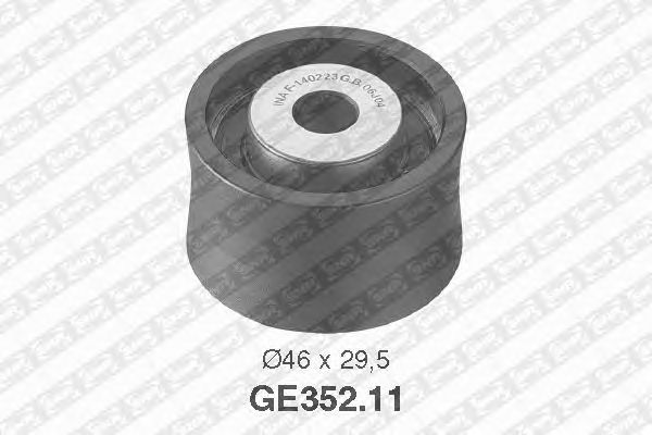 Deflection/Guide Pulley, timing belt GE352.11