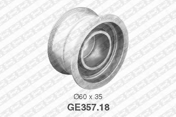 Deflection/Guide Pulley, timing belt GE357.18