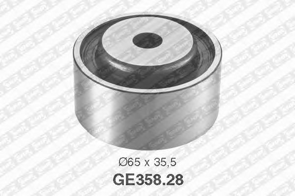 Deflection/Guide Pulley, timing belt GE358.28
