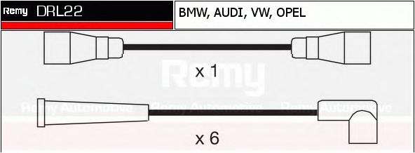 Ignition Cable Kit DRL22