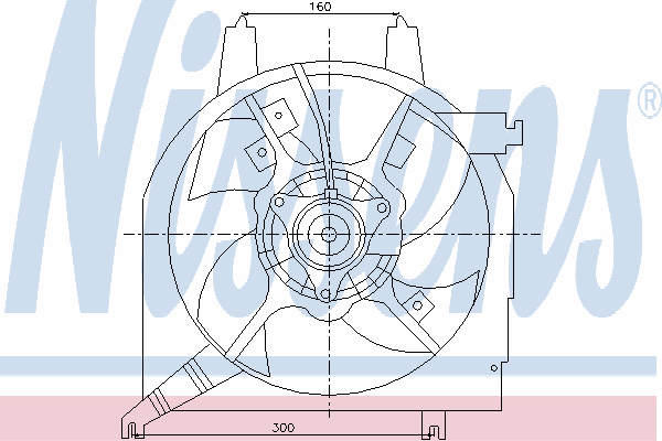 Ventilador, refrigeración del motor 85219