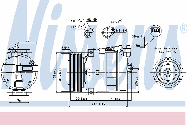 Kompressor, Klimaanlage 89028