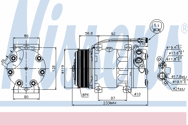 Kompressor, Klimaanlage 89035
