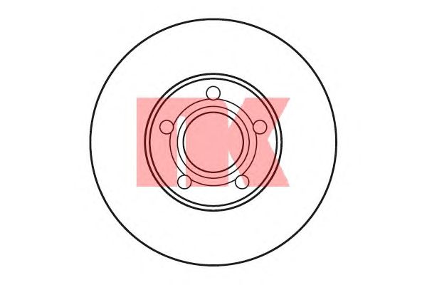 Тормозной диск 204765
