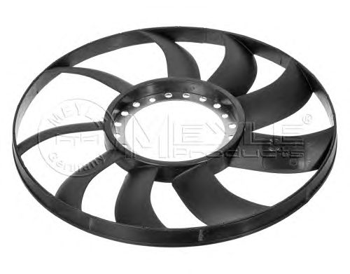 Fan Wheel, engine cooling 100 121 0082