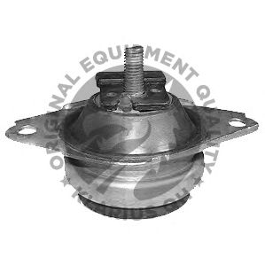 Mounting, automatic transmission; Mounting, manual transmission EM4163