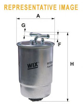 Filtro combustible WF8309