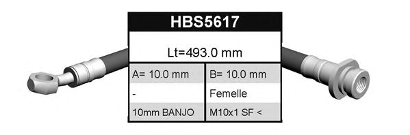 Тормозной шланг BFH5617
