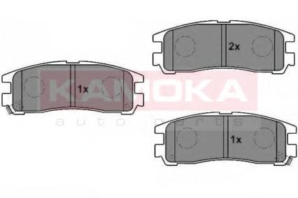 Brake Pad Set, disc brake 1011606