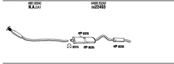 Exhaust System CH50003