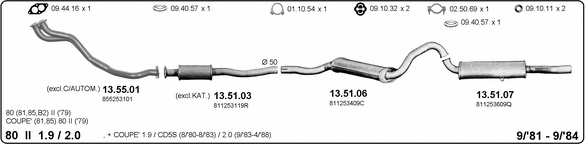 Exhaust System 504000096
