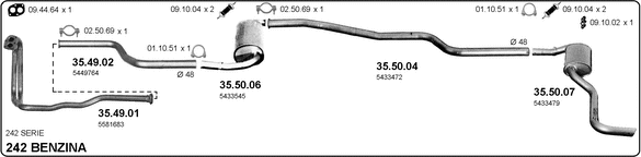 Exhaust System 524000409