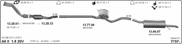 Exhaust System 504000175