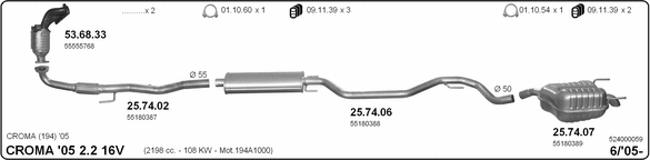 Exhaust System 524000059