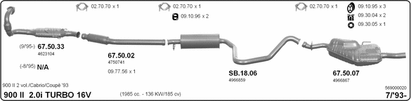 Exhaust System 569000020