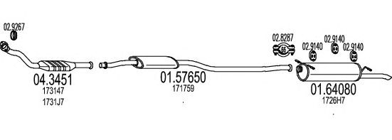 Exhaust System C070258001196