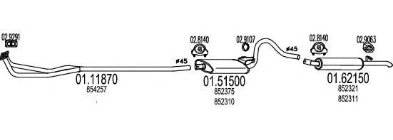 Exhaust System C250433005617