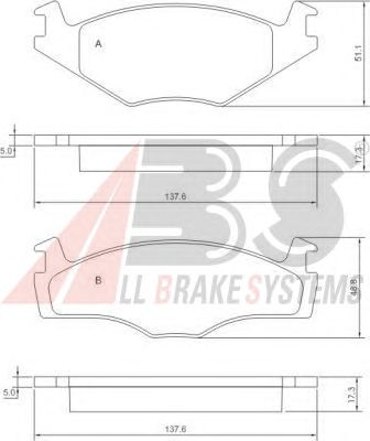 Brake Pad Set, disc brake 36853