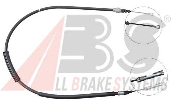 Cable, parking brake K18597