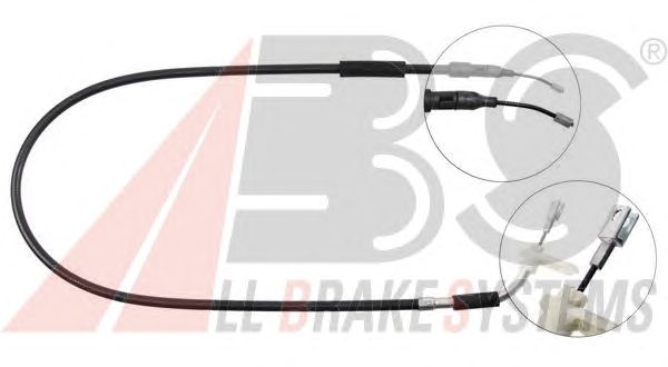 Cable, parking brake K19738