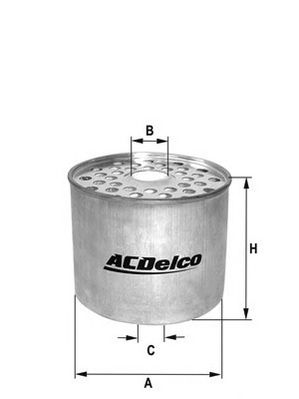 Filtro combustible ACD8017E