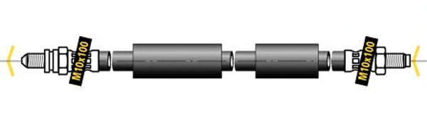 Tubo flexível de travão F6562