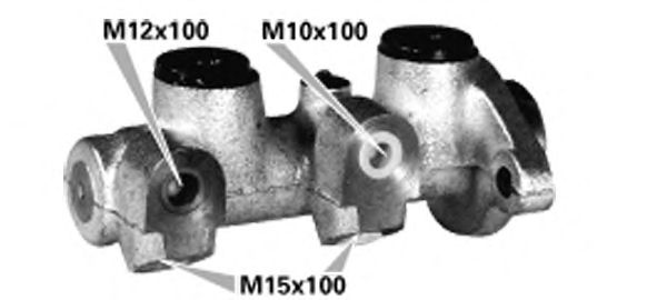 Master Cylinder, brakes MC2239